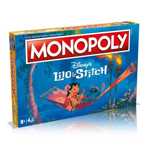 Buy Winning Moves Lilo and Stitch Monopoly Board Game English Edition ...
