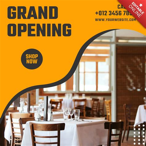 Restaurant Advertising Instagram Post Design Template | Free Design ...