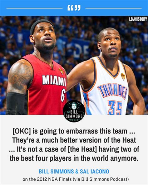 Bill & Sal pick OKC to beat the Heat in the 2012 Finals in six games ...