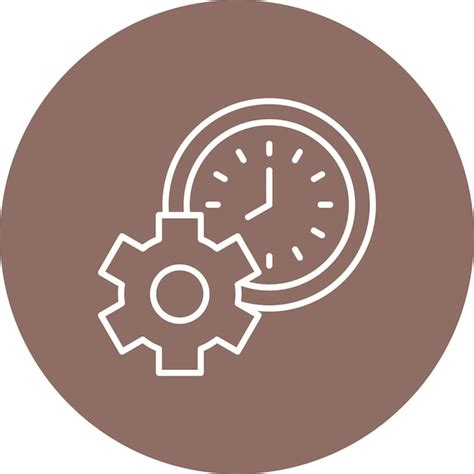 시간 관리 아이콘 | 프리미엄 벡터