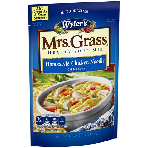 Mrs. Grass Homestyle Chicken Noodle Hearty Soup Mix 5.93 oz | Shipt