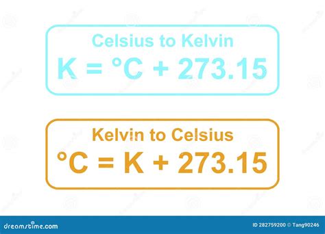 Conversion Of Kelvin To Celsius