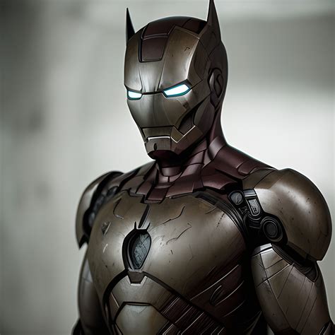 ArtStation - batman and iron man suit mix