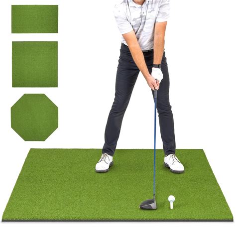Buy GoSports Golf Hitting Mat - ELITE 5 x 4 ft - 5 mm Artificial Turf ...