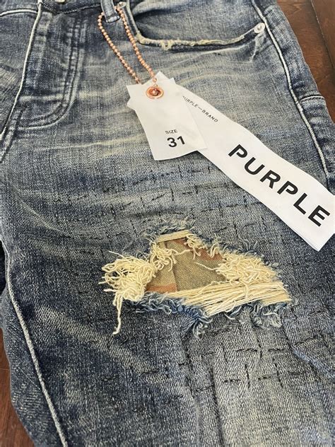 Purple Brand Jeans Style No. P001 Slim Fit Low Rise With Slim Leg Size ...