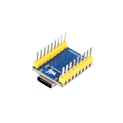 Buy Waveshare ESP32-C6 Mini Development Board With Pre-Soldered Header ...