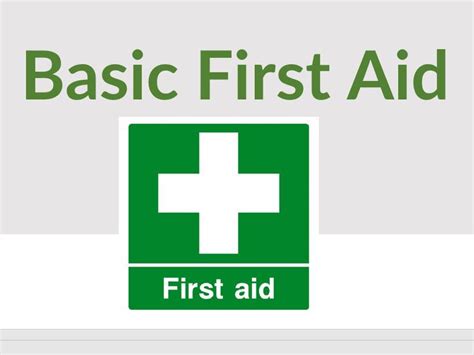 Image result for Apply Basic First Aid