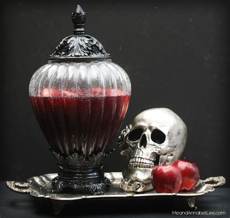 DIY Gothic Punch Bowl | Black Drink Dispenser | Halloween Entertaining ...