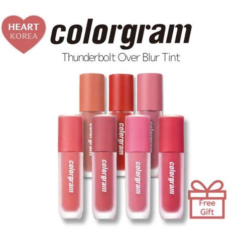 Jual COLORGRAM Thunderbolt Over Blur Tint 4gr (7 Colors) | Lip Tint ...