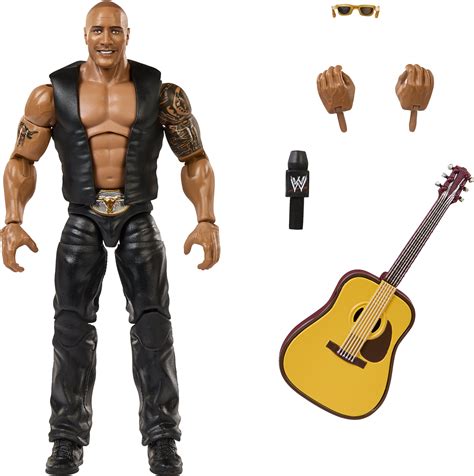 WWE Elite Toys: The Rock Action Figure from Ruthless Aggression ...