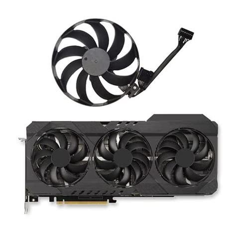 Jzwefdo 88mm Graphics Card Fan CF9010U12D 12V 0.45A Graphics Fan for ...