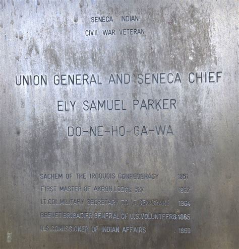 ELY SAMUEL PARKER WAR MEMORIAL PLAQUE - National War Memorial Registry