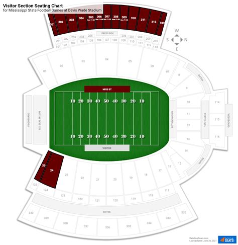 Mississippi State Football Stadium Seating Chart - chartdevelopment