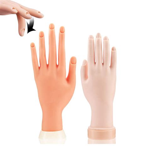 2 Pack Practice Hand for Acrylic Nails, Left India | Ubuy