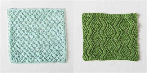 10 Knit Dishcloth Patterns for Beginners