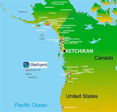 Ketchikan Harbor Map at Monte Stock blog