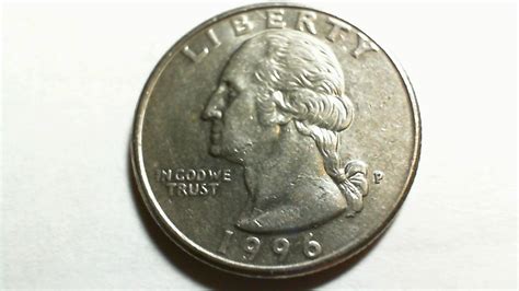 1996-P Washington Quarter - For Sale, Buy Now Online - Item #324182