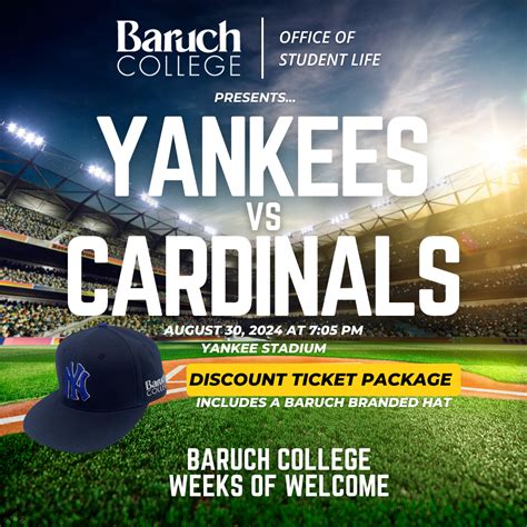 Baruch College Night at the Yankees Stadium
