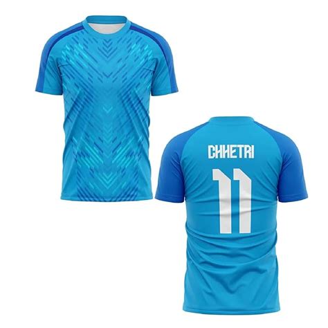 Sunil Chhetri Legend Jersey 11 Number National Football Jerseys Team M ...
