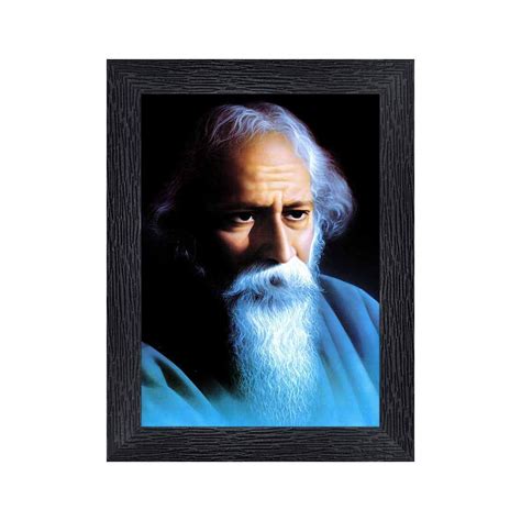 Rabindranath Tagore Wood Photo Frames with Acrylic Sheet (Glass ...