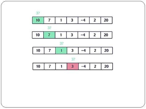 Image result for Sequential Search Array Java