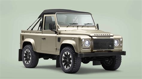 Land Rover has revealed a new-old soft-top V8 Defender: yours for… £ ...