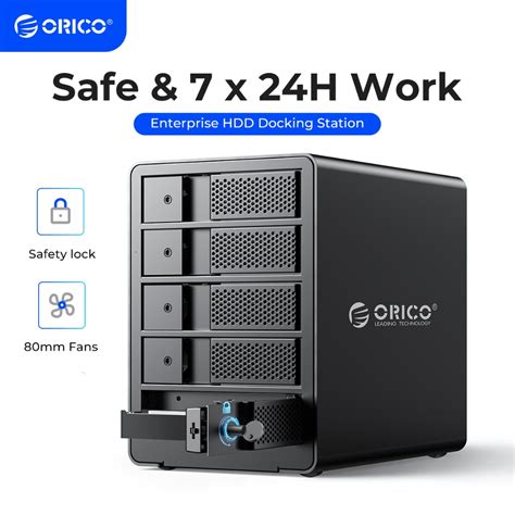 Orico 5 Bay USB 3.0 ถึง SATA ฮาร์ดไดรฟ์ภายนอกสําหรับ 2.5/3.5 นิ้ว HDD ...