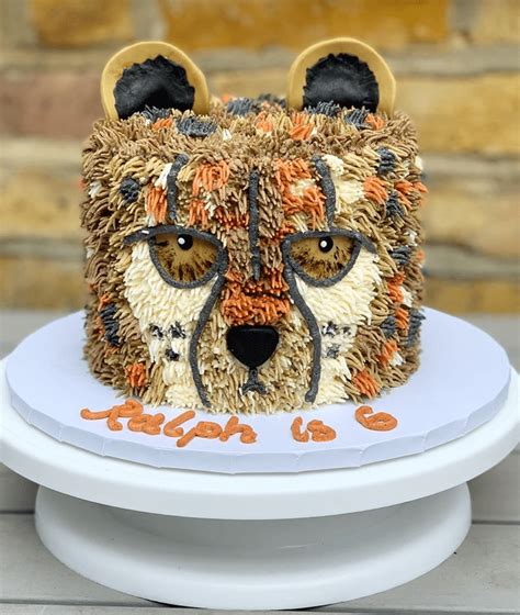 Image result for Cheetah Cake Tutorial