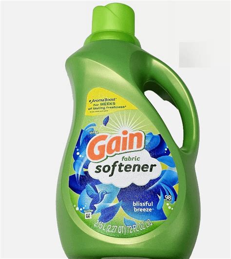 Gain Fabric Softener, Blissful Breeze, 72 oz, 98 Loads - Walmart.com