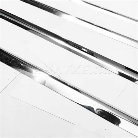 Kia Carnival Lower Window Chrome Garnish Trims (Set Of 4 Pcs.)