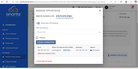 Establishing Site-to-Site VPN Between Two VPCs | Ananta Cloud Technical ...
