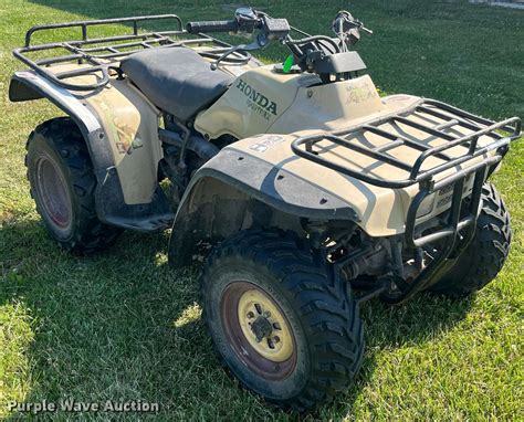 1995 Honda Four Trax 300 ATV in Monroe City, MO | Item LB9006 sold | Purple Wave