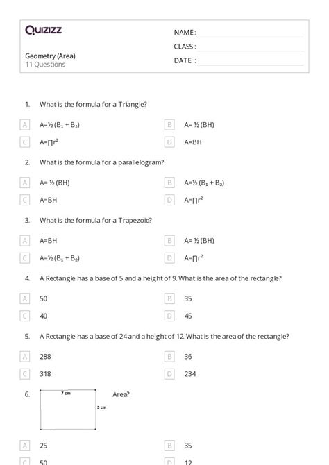 6th Grade Math Geometry Problems 的图像结果