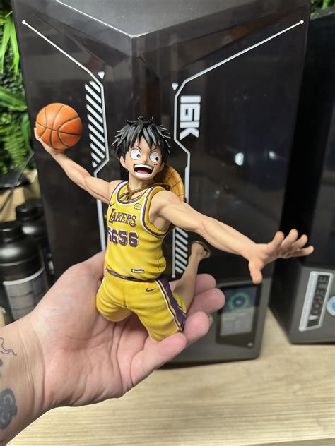 🏀 Luffy x Lakers - One Piece - Morgensternprinting・ STL File for 3D ...
