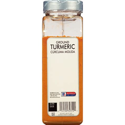 McCormick Culinary Ground Turmeric, 16 oz - One 16 Ounce Container of ...