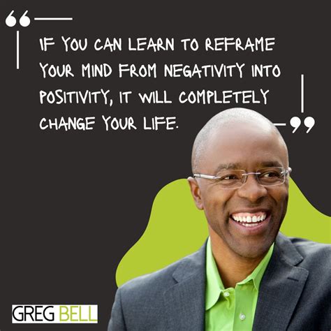 Greg Bell, Keynote Speaker and Trainer on LinkedIn: Reframing is a ...
