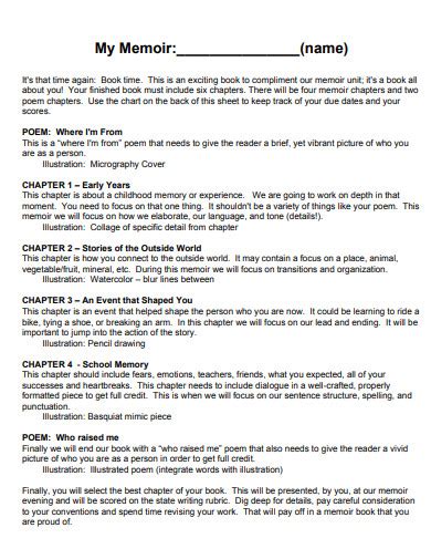 22+ Word Memoir Examples to Download