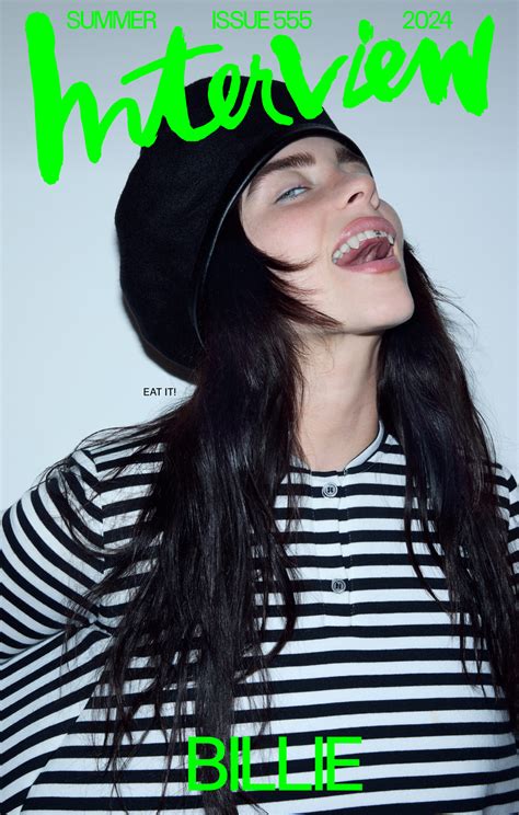 Billie Eilish for Interview Magazine by Lana Del Rey - Celebria - ATRL