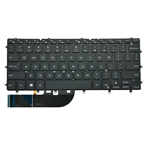 Buy Eathtek Replacement Keyboard with Backlit Without Frame for DELL ...