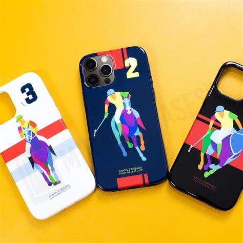 iPhone 12 Pro Santa Barbara Polo Racquet Jockey Series Case – Luxury ...