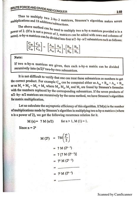 Image result for Strassen's Matrix Multiplication Algorithm