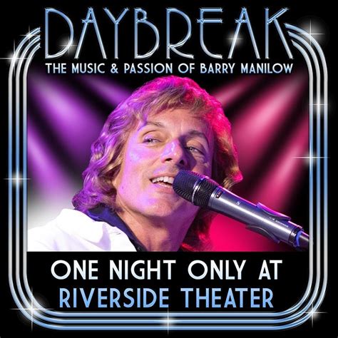 Daybreak - Tribute to Barry Manilow, Elkhart, 15 November 2024 | AllEvents