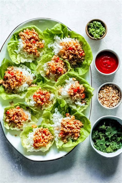 Ground Chicken Lettuce Wraps With Water Chestnuts at Tristan Wilkin blog