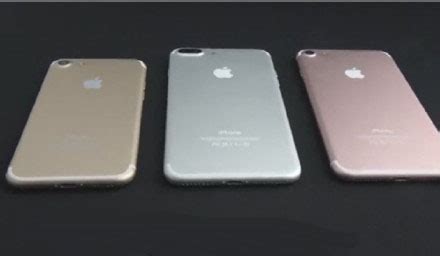 个性iphone7颜色的图片大全 苹果7五种颜色图片大全_腾牛个性网