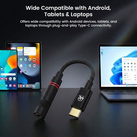 AUDIOCULAR - DAC/AMP | Portable USB-C Converter with Advanced Features ...