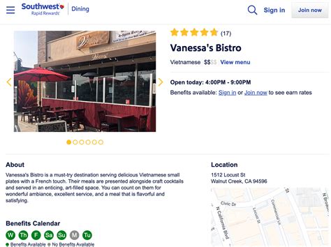 Rapid Rewards Dining