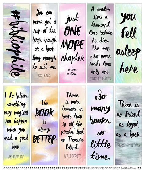 I just LOVE these watercolor bookmarks! So many options to inspire me ...