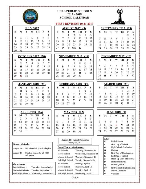 Lexington 1 Academic Calendar - Printable Calendars AT A GLANCE