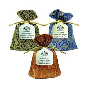 INDIAN SPLENDOR Premium Teas Combo - Selection of 3 High Grade Teas ...