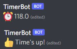 Image result for Discord Timer Bot